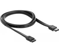Delock - Cavo da SATA a eSATA - Serial ATA 150/300/600 - SATA (R) direttamente a eSATA (R) - 10 m - Nero (85810) NEW