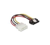 Delock Cavo di alimentazione SATA HDD Molex maschio a 4 pin con clip in metallo - dritto NEW