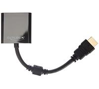 Adattatore HDMI con VGA DELOCK 65512 Nero