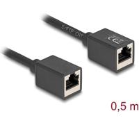 Delock Cavo di prolunga di rete con attacco presa RJ45 a Cat.6A S/FTP 05 m (90324)