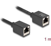 Delock Cavo di prolunga di rete con attacco presa RJ45 a Cat.6A S/FTP 1 m (90325)
