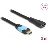 Delock Cavo di prolunga HDMI ad alta velocità 48 Gbps 8K 60 Hz 3 m NEW