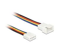 DELOCK, Cavo di prolunga PWM connettore ventola 4 Pin, 10 cm