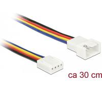 Delock Cavo di prolunga PWM connettore ventola 4 pin 30 cm NEW