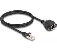 Delock Cavo di prolunga RJ50 maschio-femmina S/FTP da 1 m nero NEW