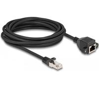 Delock Cavo di prolunga RJ50 maschio-femmina S/FTP da 5 m nero NEW