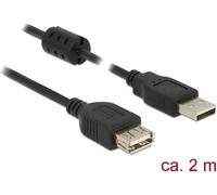 Delock Cavo di prolunga USB 20 Tipo A maschio USB 20 Tipo A femmina 20 m nero NEW