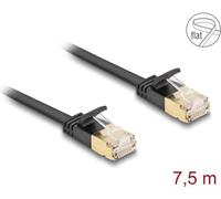 Delock Cavo di rete RJ45 Cat.6A da collegare U/FTP da 7,5 m nero