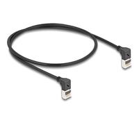 Delock Cavo di rete RJ45 Cat.6A S/FTP Slim da 90° angolato verso 80280