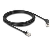 Delock Cavo di rete RJ45 Cat.6A S/FTP Slim da 90° angolato verso 80289