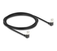 Delock Cavo di rete RJ45 Cat.6A S/FTP Slim da 90° verso il basso / 80300