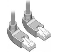 Delock Cavo di rete RJ45 Cat.6A S/FTP superiore / superiore angolato 2 m NEW
