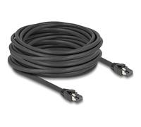 Delock Cavo di rete RJ45 Cat.8.1 S/FTP da 10 m a 40 Gbps nero 10 m 80237