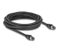 Delock Cavo di rete RJ45 Cat.8.1 S/FTP da 5 m a 40 Gbps nero 5 m 80236