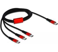 Delock Cavo di ricarica USB 3 in 1 USB Type-C a 3x USB Type-C 1m NEW