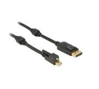 DeLOCK - Cavo DisplayPort - Mini DisplayPort (M) - DisplayPort (M) - 10 m (DisplayPort 1.2) - viti ad alette - nero (83721) NEW