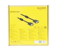 DeLock Cavo DVI 24+5 5 m DVI-A DVI 60Hz 2K