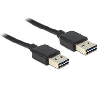 Delock 85556 2 m USB A USB A USB 2.0 Nero Cavo EASY-USB 2.0 Tipo-A maschio >