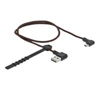 Delock 85270 Cavo USB USB 2.0 Spina USB-A, Spina USB-Micro-B 0.50 m Nero
