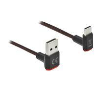 Delock Cavo EASY-USB 2.0 Tipo-A maschio per USB Type-C maschio nero 85274