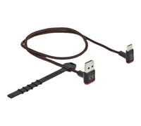 Delock Cavo EASY-USB 2.0 Tipo-A maschio per USB Type-C maschio nero 85275