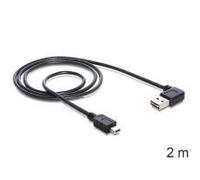 Delock Cavo EASY-USB 20 tipo A maschio angolato sinistra/destra USB 20 tipo Mini-B maschio 2 m NEW