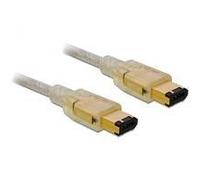 DeLOCK FireWire A/A, 1.0m Grigio 1 m