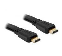 Delock Cavo HDMI ad alta velocità con Ethernet - HDMI A maschio HDMI A maschio piatto da 1 m NEW