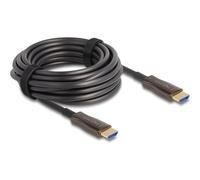 Delock Cavo HDMI ottico attivo con armatura metallica 8K 60 Hz da 10 m 86029