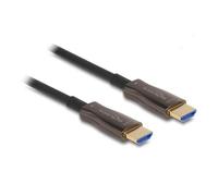 DeLOCK Cavo HDMI ottico attivo con armatura metallica 8K 60 Hz da 20 m (Delock H