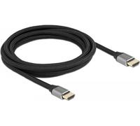 Delock Cavo HDMI Ultra High Speed 48 Gbps 8K 60 Hz grigio 3 m certificato