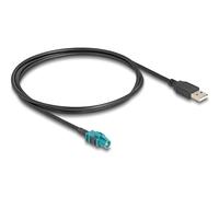 DeLOCK Cavo HSD Z Femmina a USB 2.0 Tipo-A Maschio 1 m