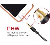 Delock Cavo jack da 35 mm 4 pin maschio maschio 1 m nero NEW