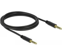 Delock Cavo jack da 4,4 mm 5 pin maschio a maschio 2 m nero