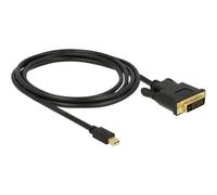 Delock Kabel mini DisplayPort 1.1 Stecker > DVI 24+1 Stecker Videokabel-Adapter