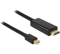 DeLOCK Cavo mini DisplayPort 1.2 spina > 3 m HDMI-A spina 3 m nero 4K, 83700