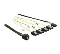 Delock Cavo Mini SAS HD SFF-8643 4 x SATA 7 pin 10 m NEW