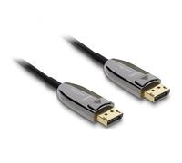 DeLOCK Cavo ottico attivo DisplayPort 2.1 8K 60Hz 40Gbps 20m
