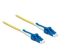 Delock - Cavo per fibra ottica LC > LC Singlemode OS2 Uniboot 2 m