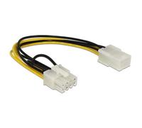 DELOCK 83775 - Scheda PCI Express a 6 pin femmina > maschio a 8 pin