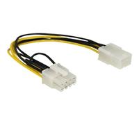 DeLOCK Cavo Power PCIE 6 Pin Bu > 8 Pin St PCIE