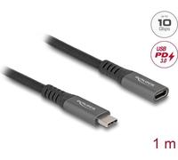 Delock Cavo prolunga USB 10 Gbps Spina USB Type-C 1 m grigio metallo NEW