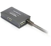 DELOCK 82748 - Cavo di prolunga USB 2.0, 10 m, attivo, hub a 4 porte
