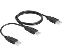 Delock Cavo USB 2.0 da Tipo A a 2 x Tipo A da 70 cm