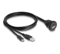 Delock Cavo USB 2.0 da USB Tipo-A maschio e USB Type-C maschio per USB 88102
