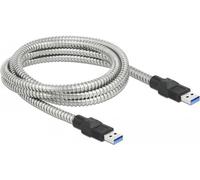 Delock Cavo USB 3.2 Gen 1 da Tipo A maschio a Tipo A maschio con rivestimento in metallo da 2 m NEW