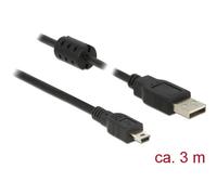 DELOCK 84915 - Cavo Delock USB 2.0 A maschio > mini-B maschio 3,0 m