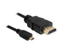 DeLOCK - Cavo video/audio/di rete - HDMI - 32 AWG - HDMI 19 pin (M) - Micro-HDMI 19 pin (M) - 2 m (82664)