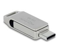 Delock Delock 54008 Unità Flash Usb 256 Gb Usb TypE-A / Usb TypE-C 3.0 Grigio T_