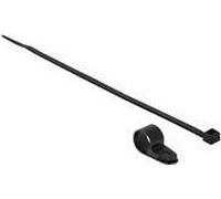 Delock Clip di montaggio 12,7 mm con fascetta L 300 x P 4,8 nera NEW